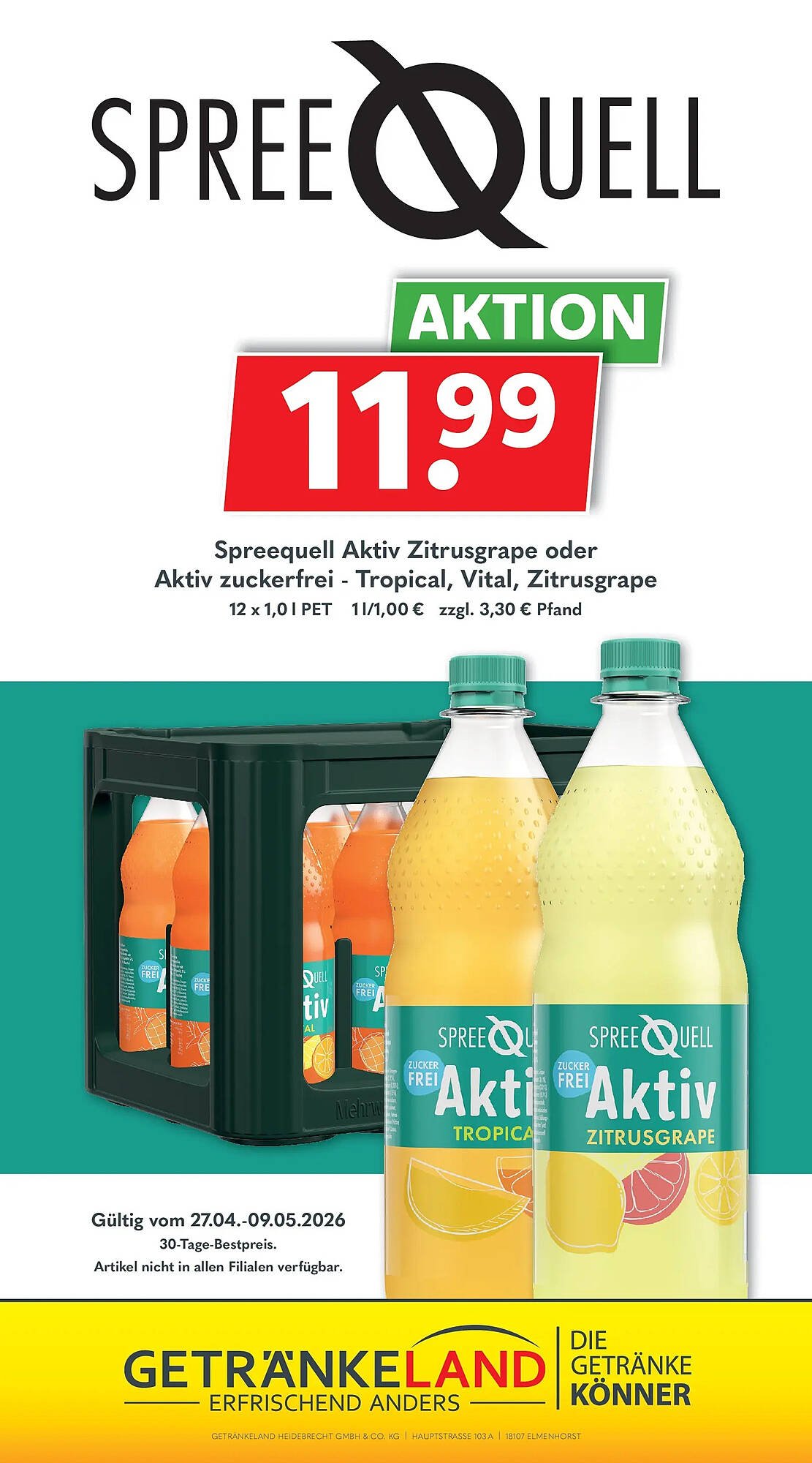 Getränkeland Prospekt