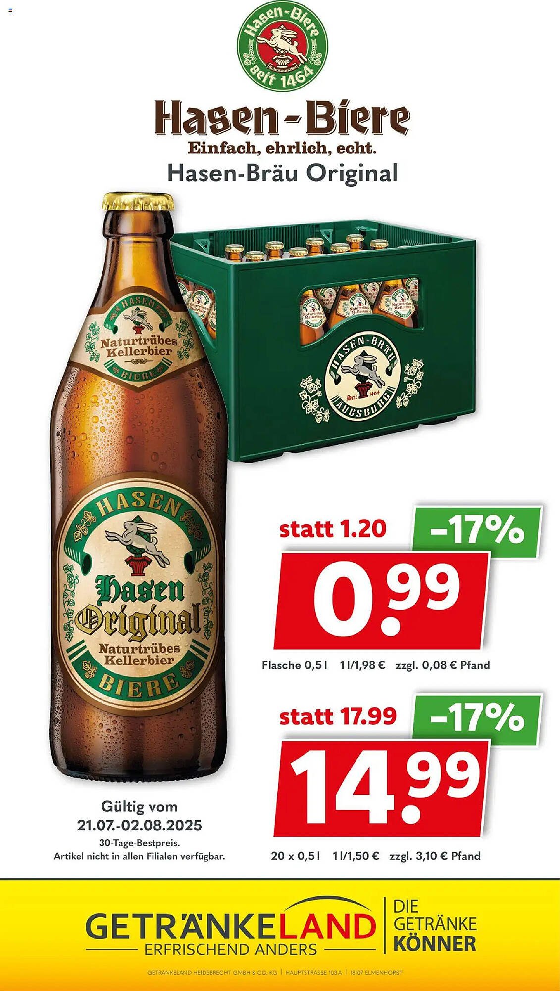 Getränkeland Prospekt (2025-07-21 - 2025-08-02) | 13