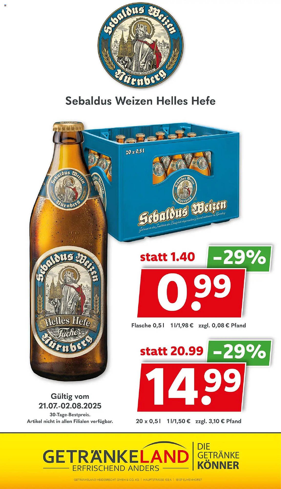 Getränkeland Prospekt (2025-07-21 - 2025-08-02) | 14
