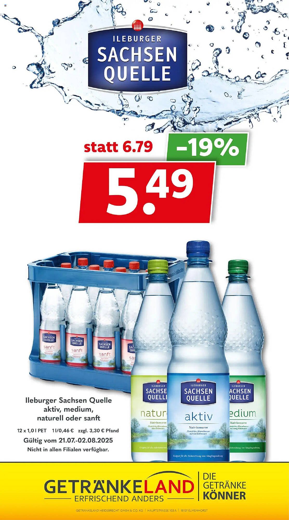 Getränkeland Prospekt (2025-07-21 - 2025-08-02) | 15