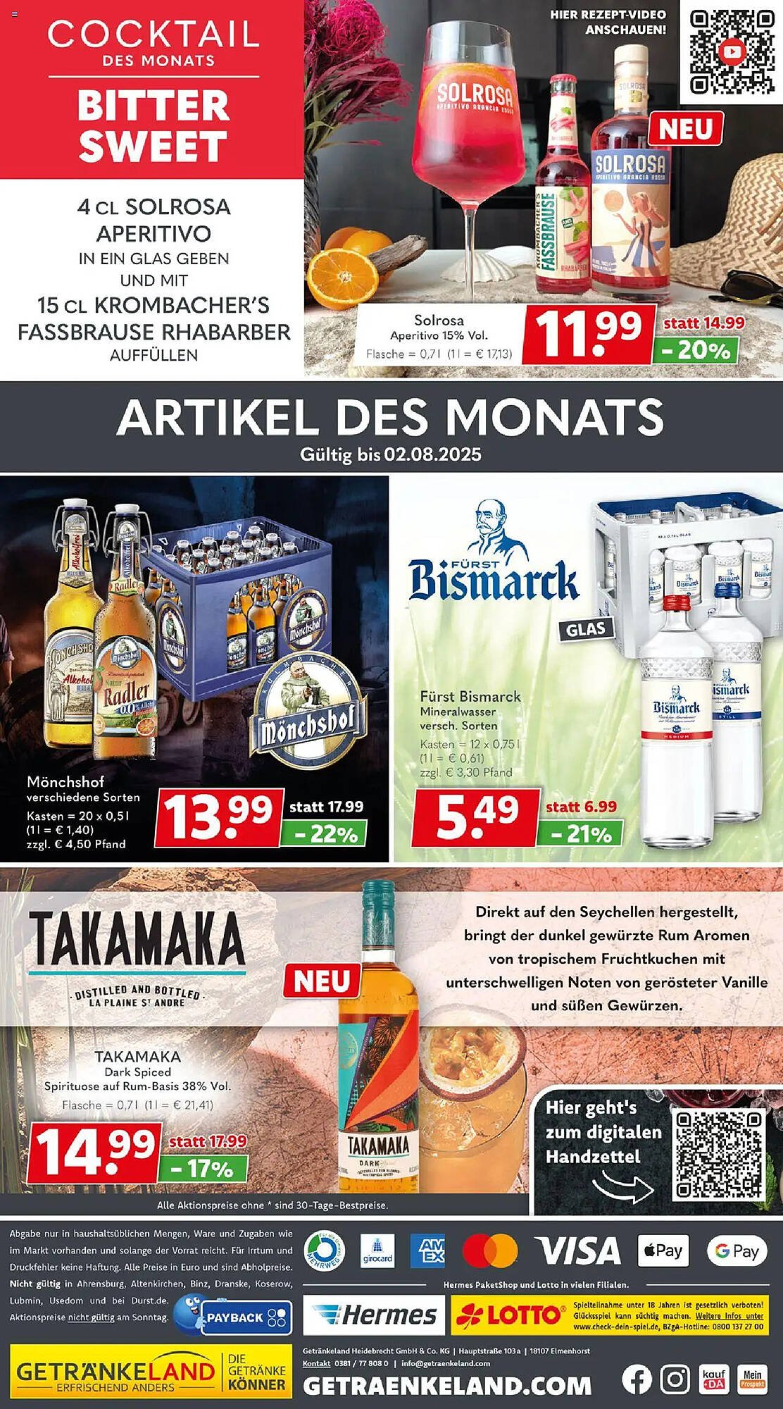 Getränkeland Prospekt (2025-07-21 - 2025-08-02) | 8