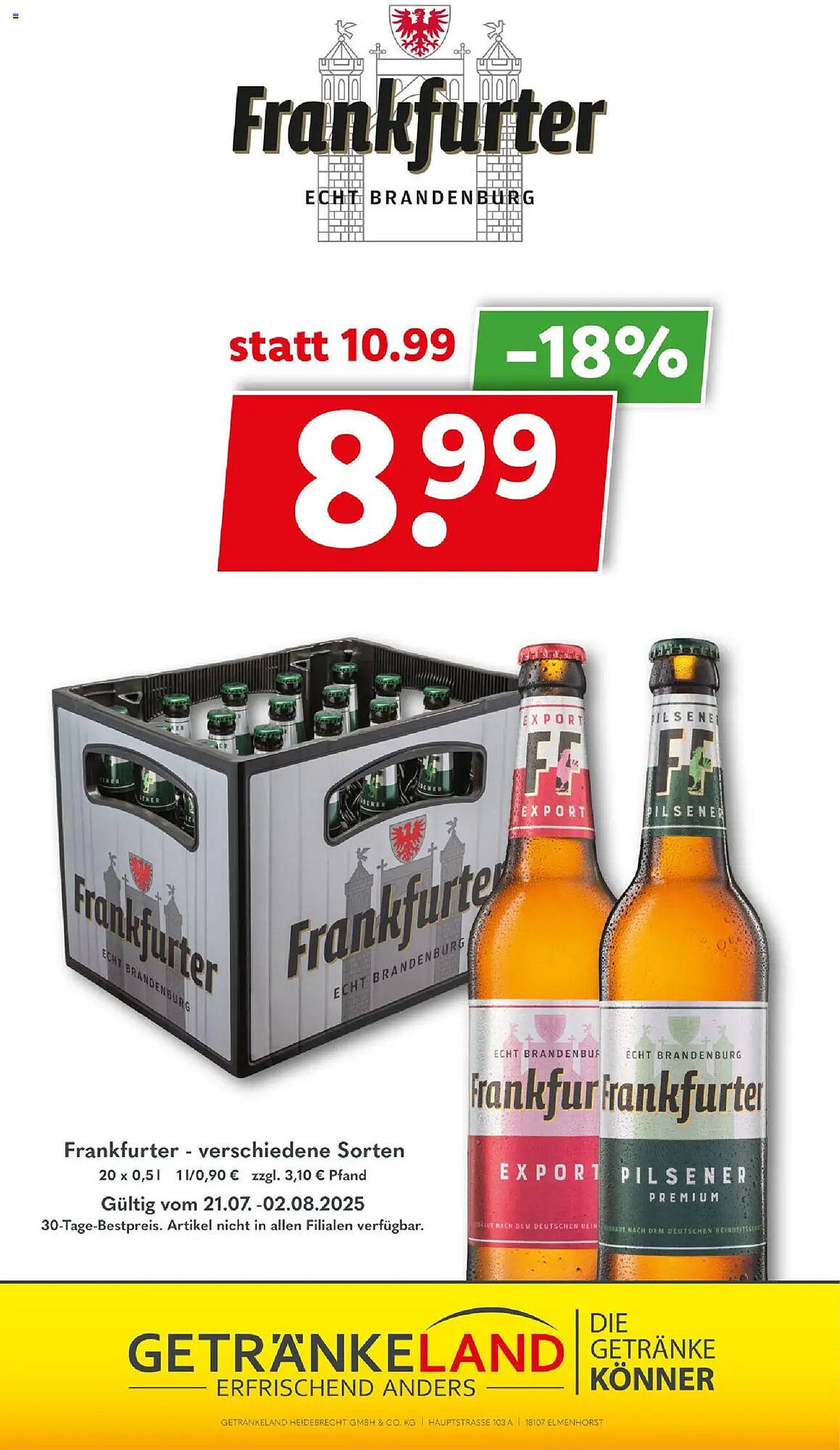 Getränkeland Prospekt (2025-07-21 - 2025-08-02) | 9