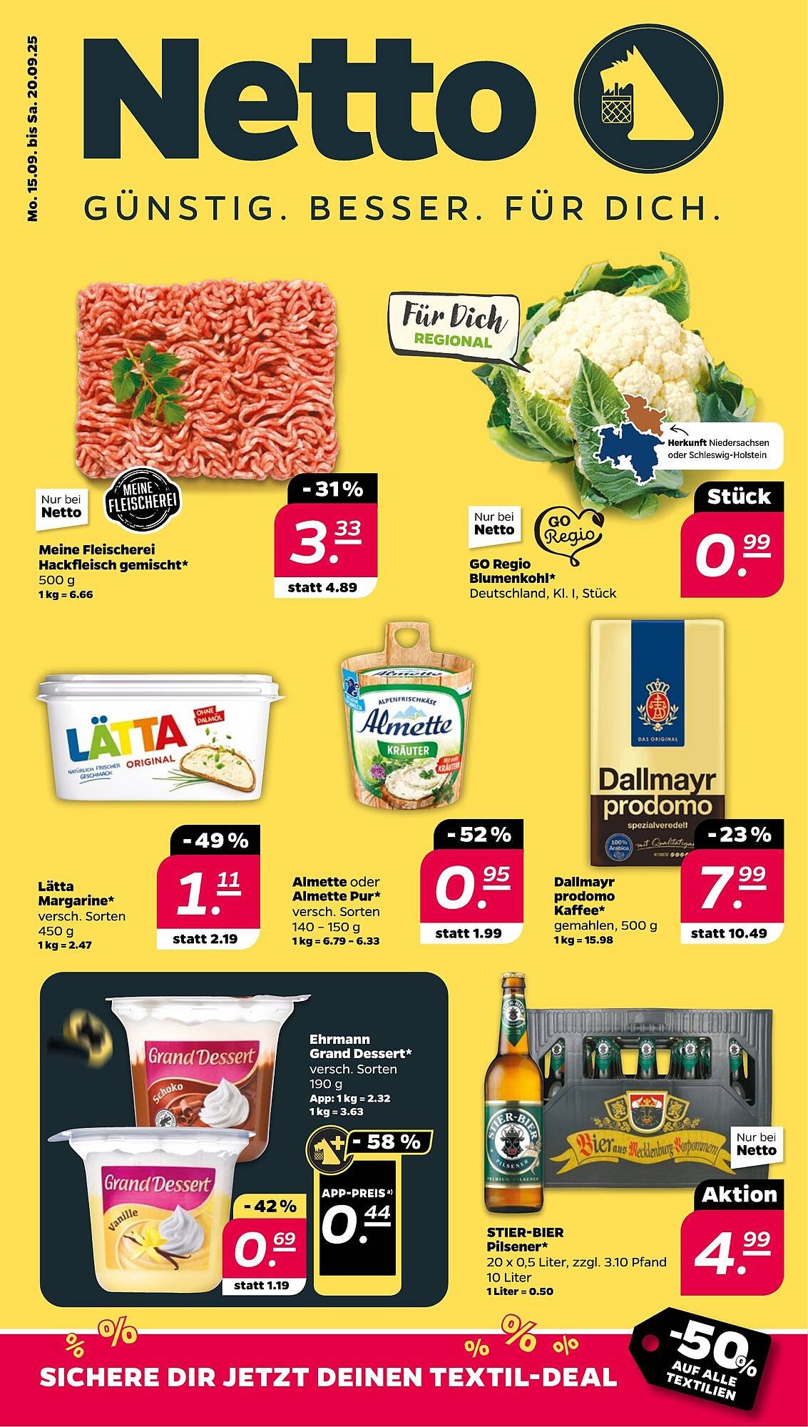 NETTO Prospekt (2025-09-15 - 2025-09-20) | 1