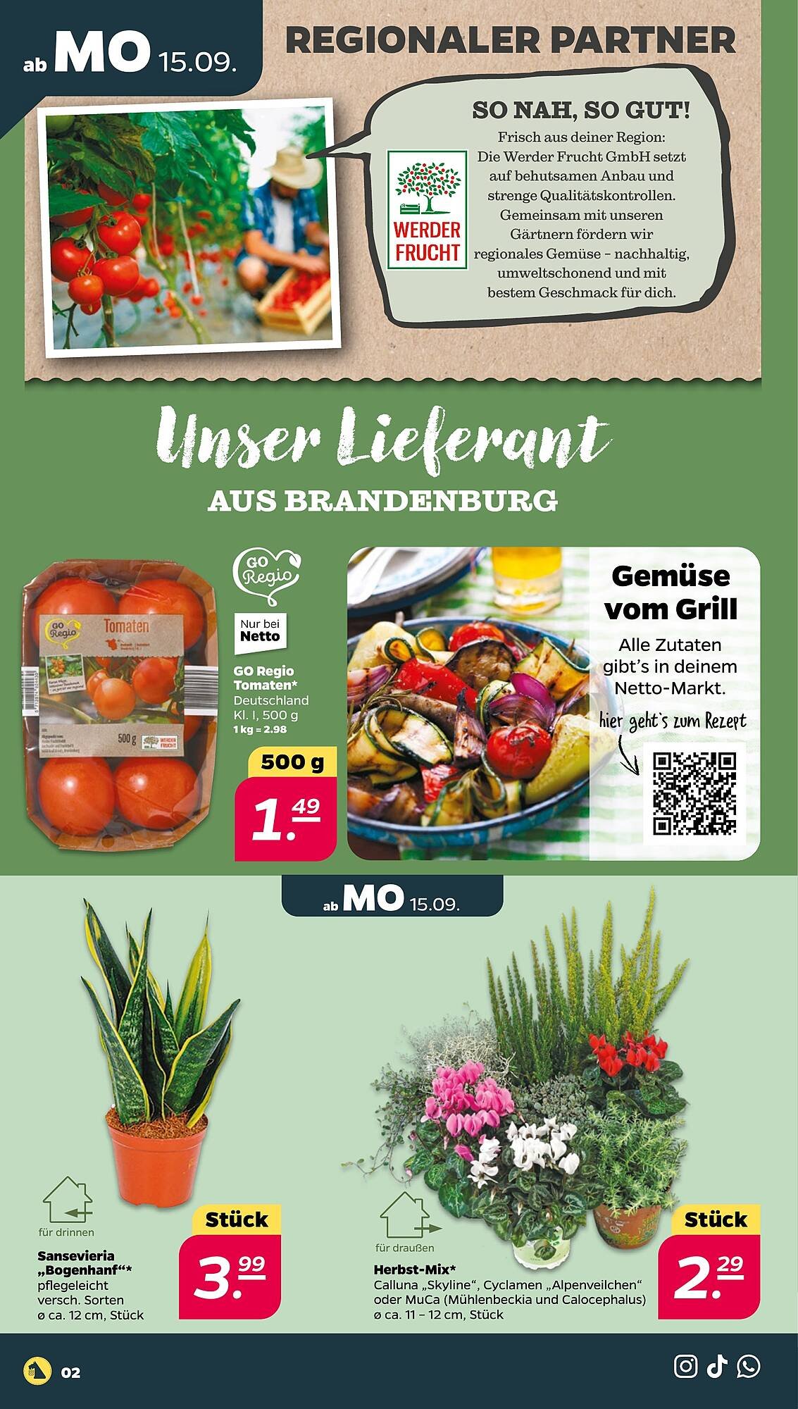 NETTO Prospekt (2025-09-15 - 2025-09-20) | 2