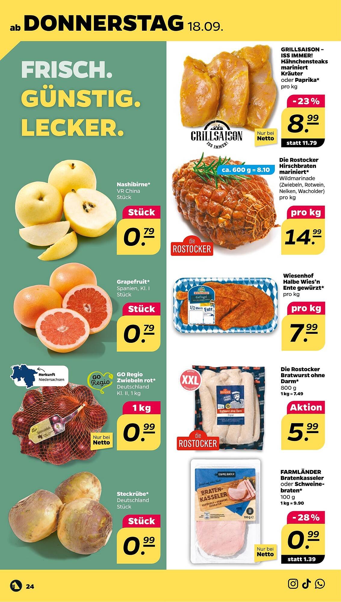 NETTO Prospekt (2025-09-15 - 2025-09-20) | 24