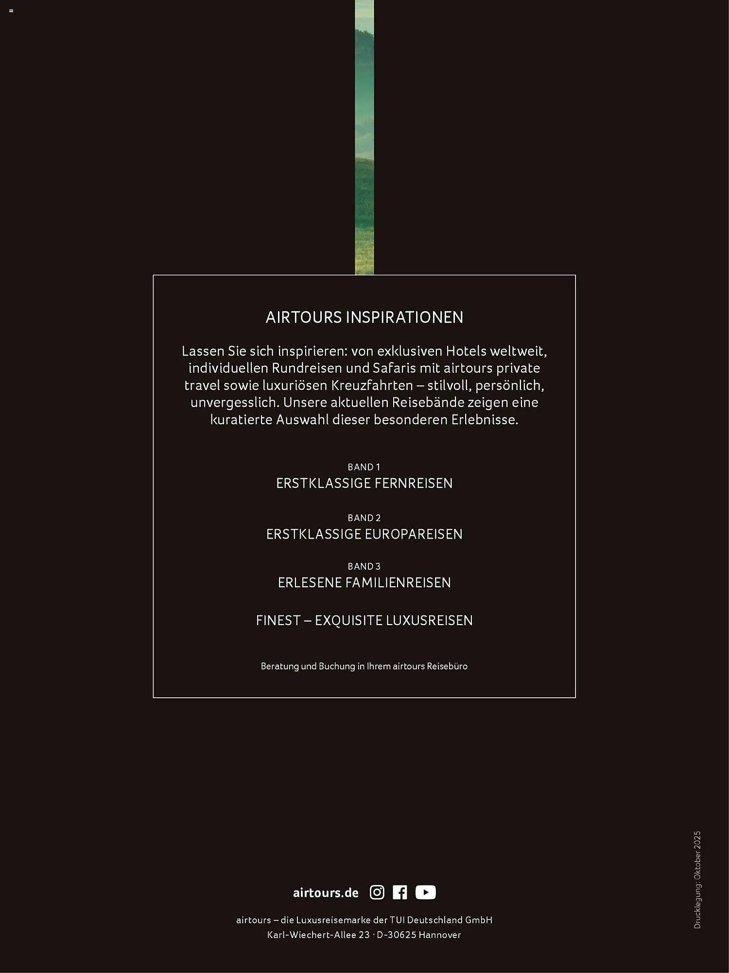 Aida Cruises Prospekt (2025-10-30 - 2026-10-29)