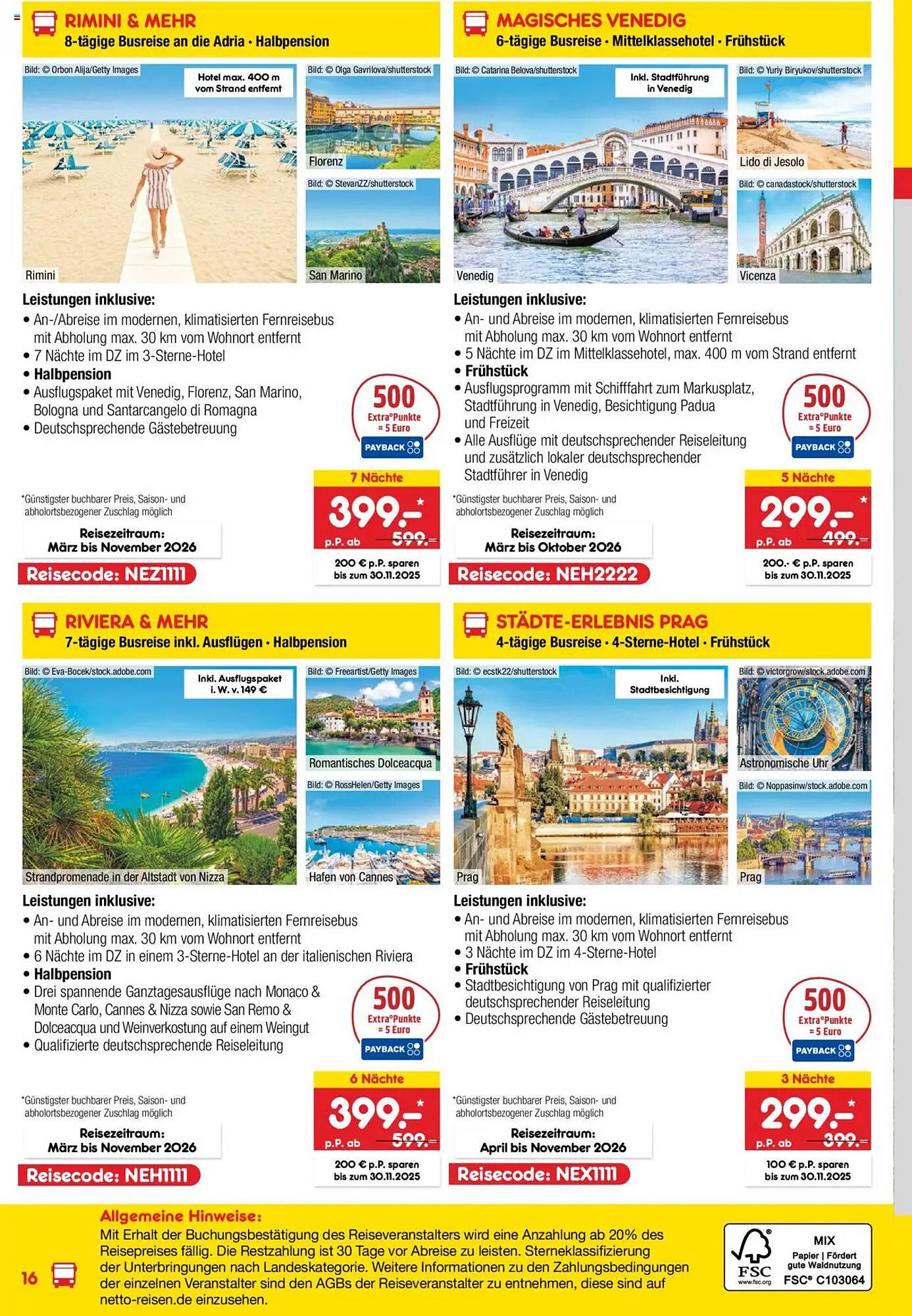 Netto Reisen Prospekt (2025-10-09 - 2025-11-30) | 16