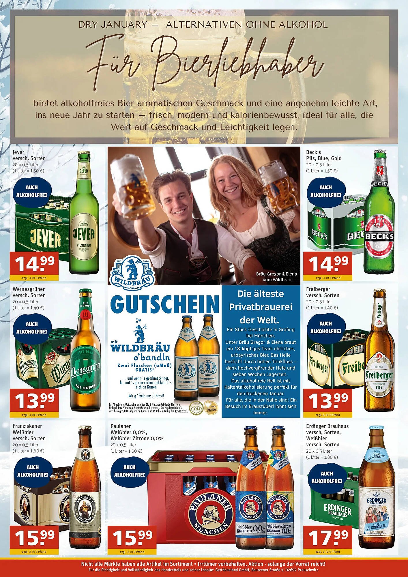 Getränkeland Prospekt (2026-01-04 - 2026-01-17)