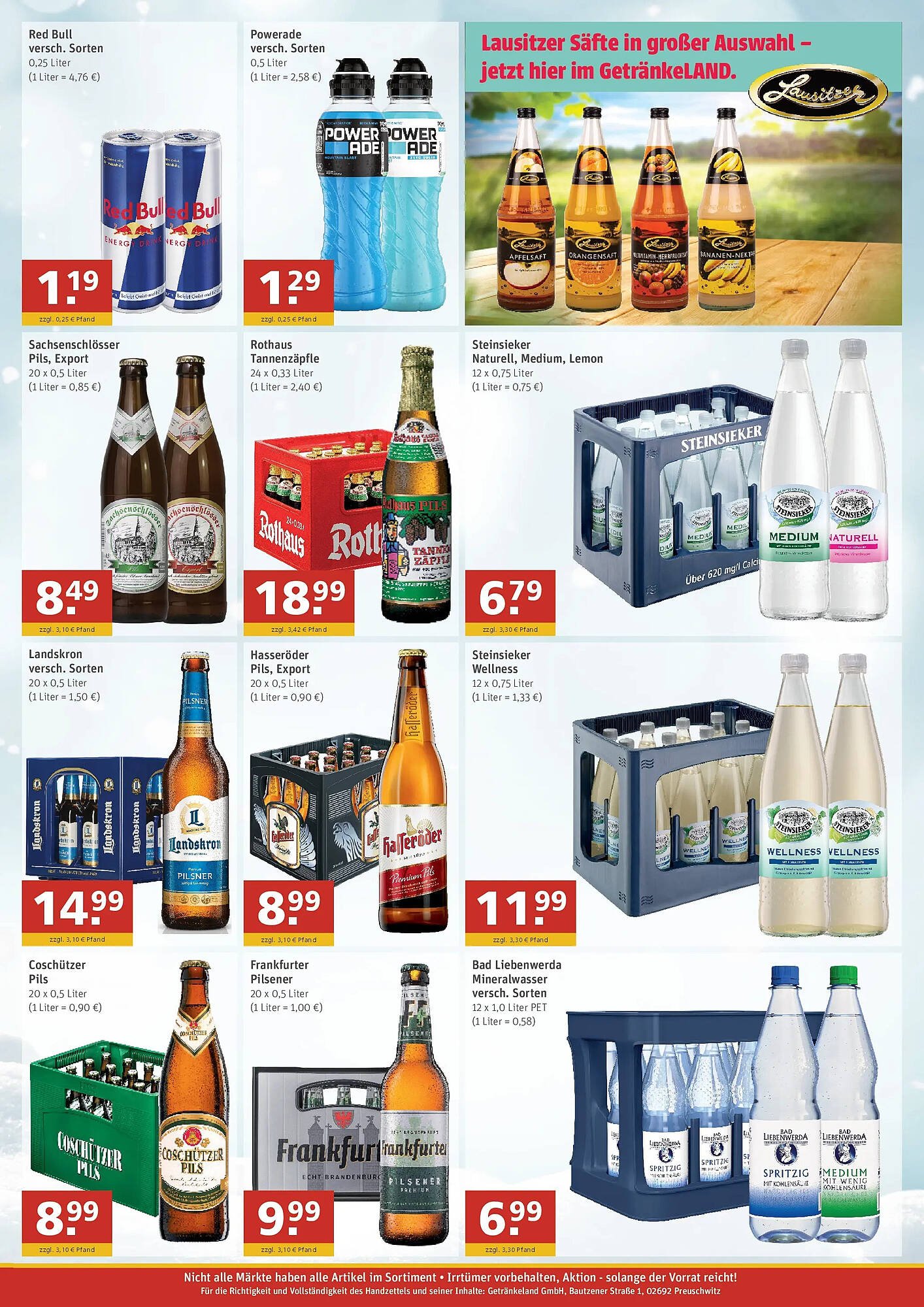 Getränkeland Prospekt (2026-01-04 - 2026-01-17)