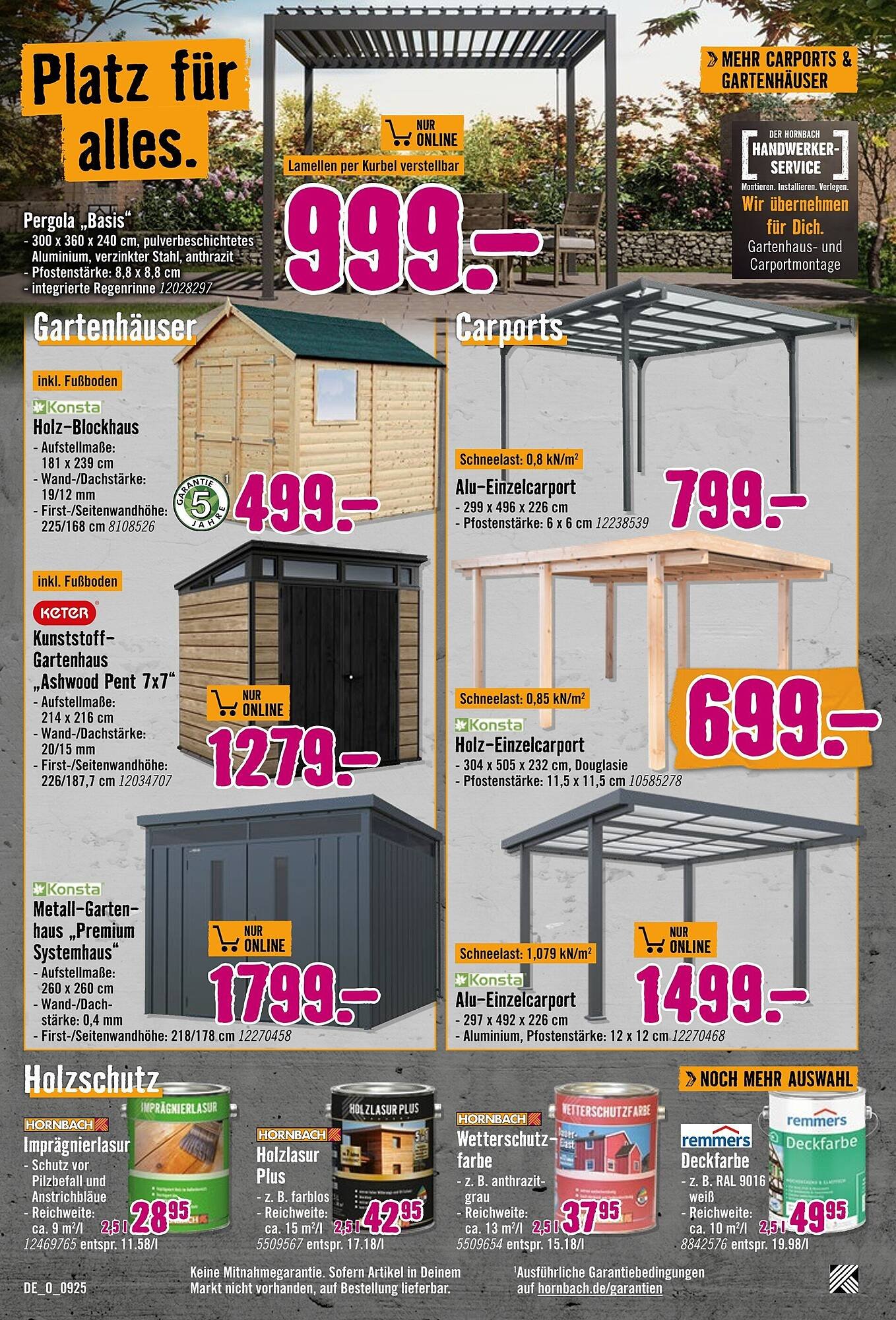 Hornbach Prospekt (2025-09-03 - 2025-10-01) | 8