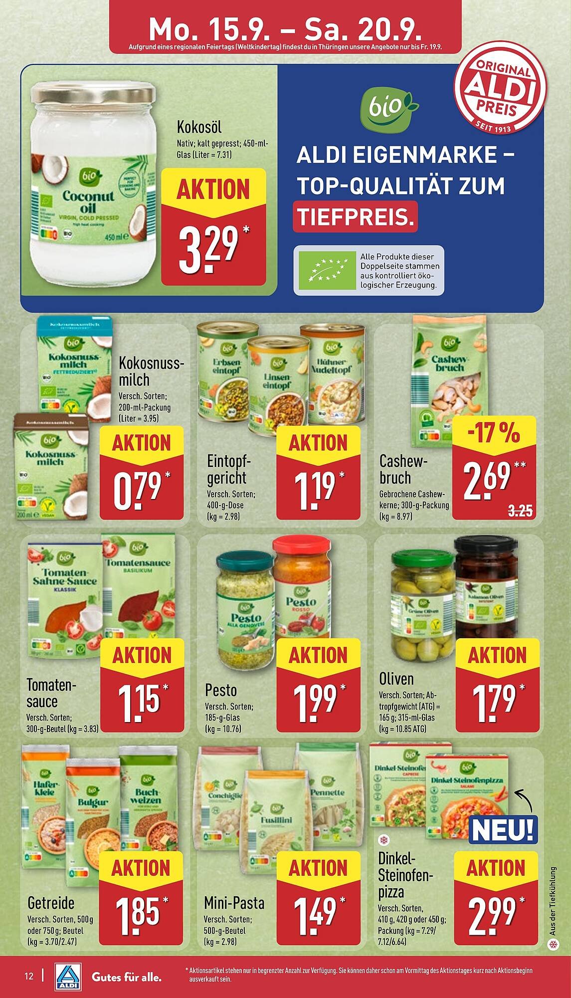 Aldi Nord Prospekt (2025-09-15 - 2025-09-20) | 12