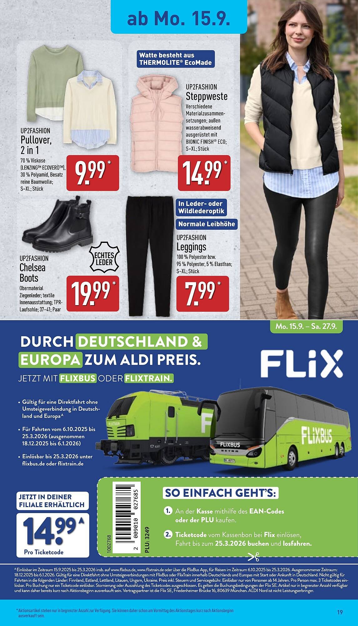 Aldi Nord Prospekt (2025-09-15 - 2025-09-20) | 19
