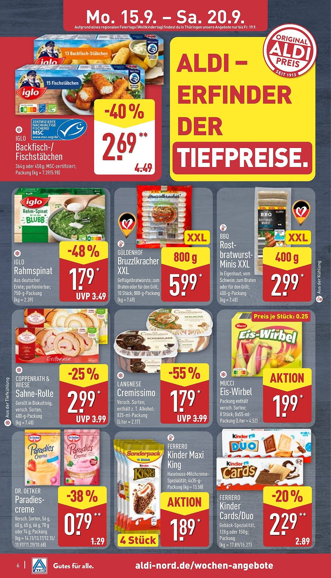 Aldi Nord Prospekt (2025-09-15 - 2025-09-20) | 6