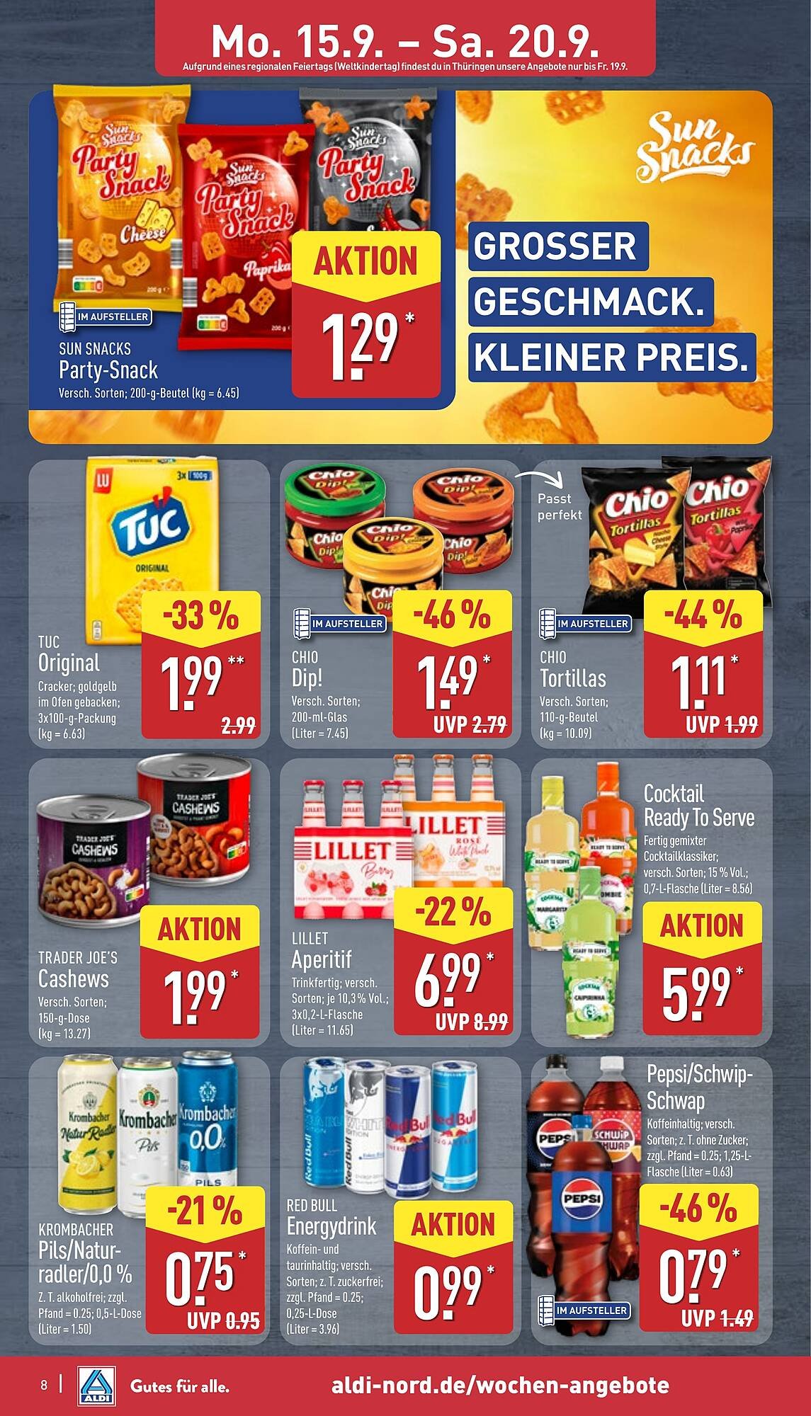 Aldi Nord Prospekt (2025-09-15 - 2025-09-20) | 8