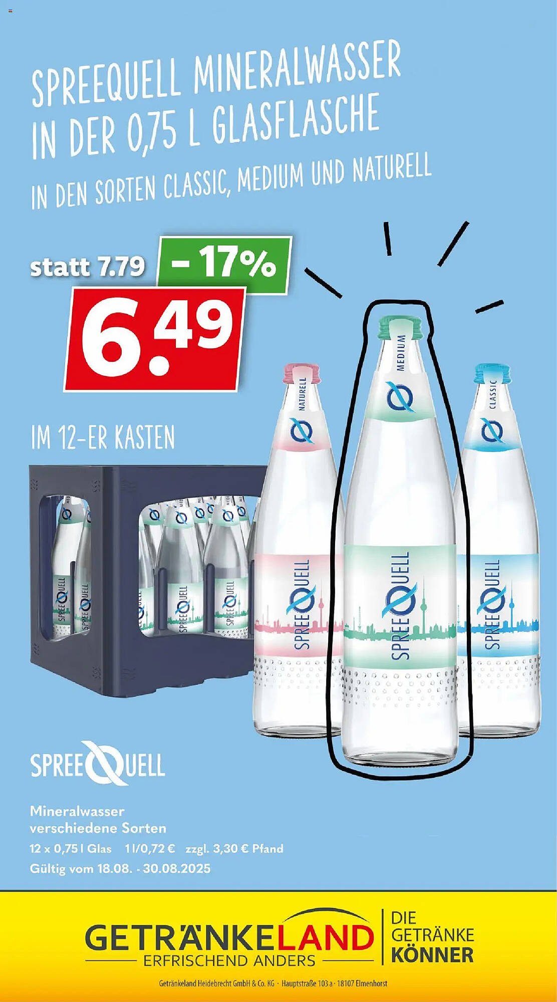 Getränkeland Prospekt (2025-08-18 - 2025-08-30) | 14