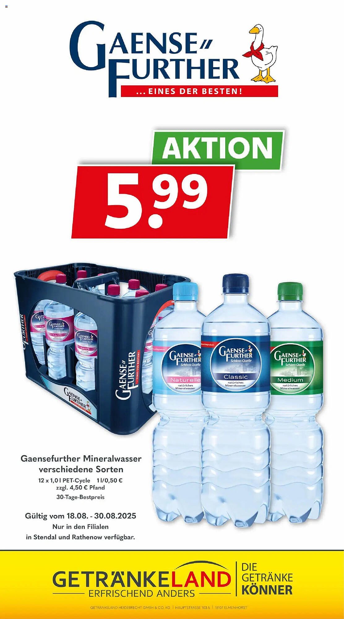 Getränkeland Prospekt (2025-08-18 - 2025-08-30) | 15
