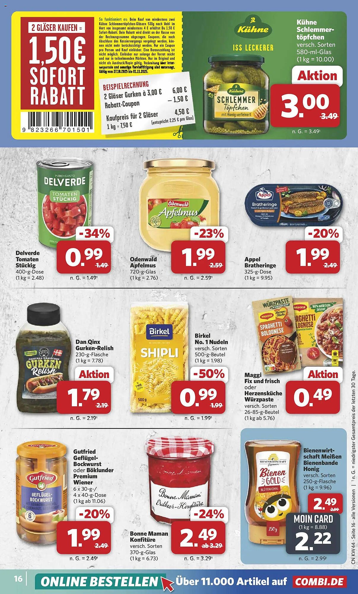 Combi Prospekt (2025-10-27 - 2025-11-01) | 17