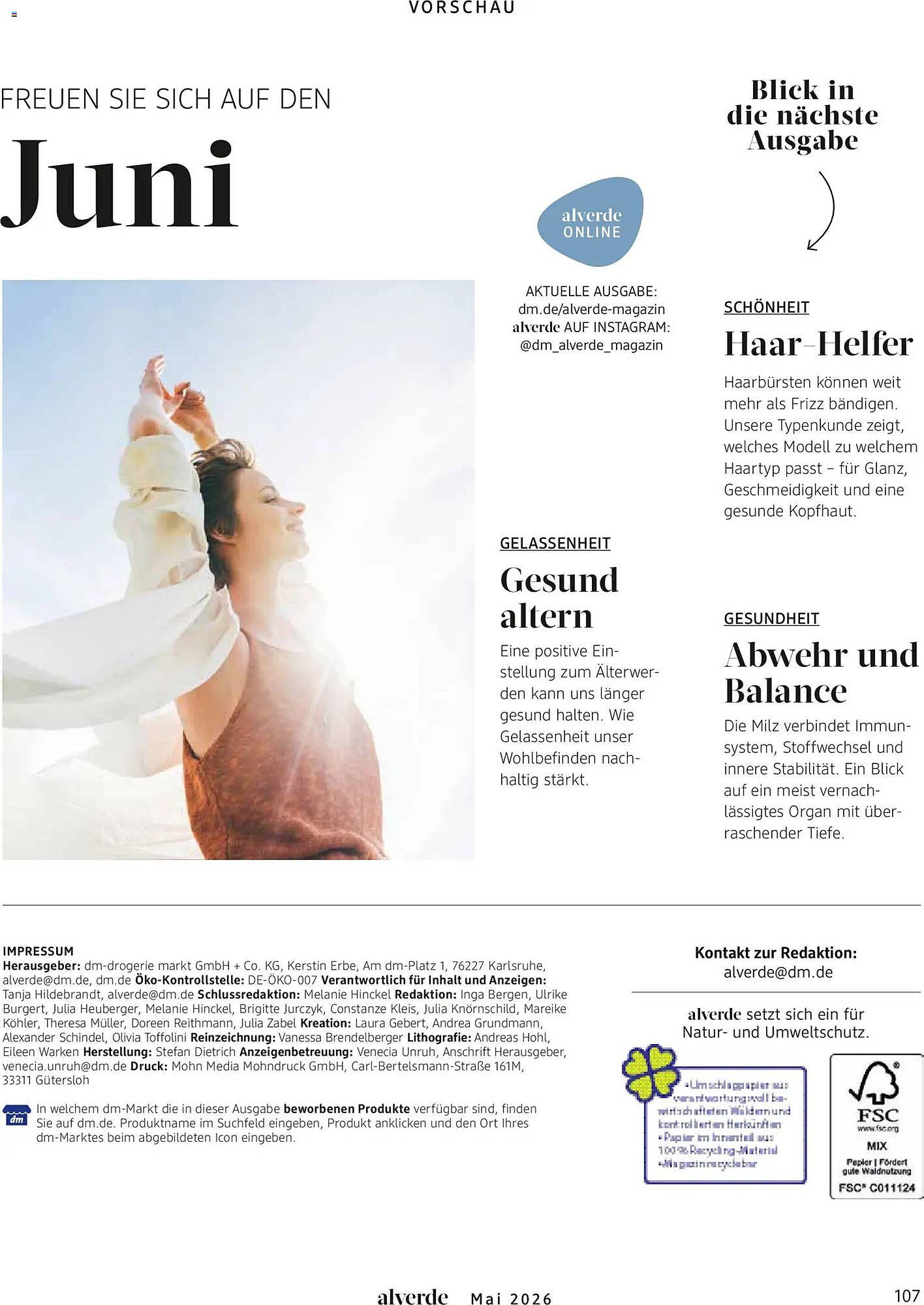 Dm drogerie Magazin (2026-05-01 - 2026-05-31)