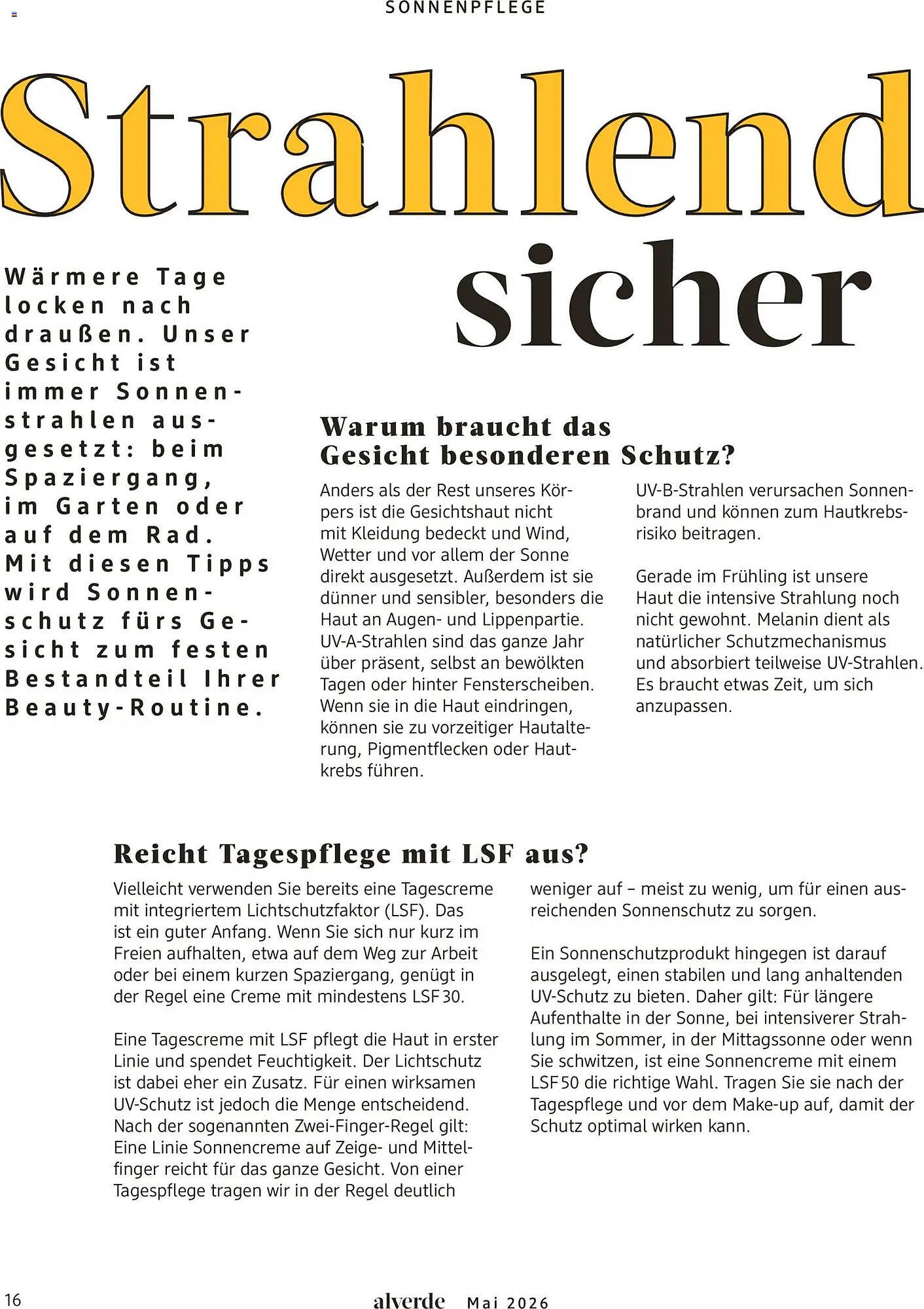 Dm drogerie Magazin (2026-05-01 - 2026-05-31)
