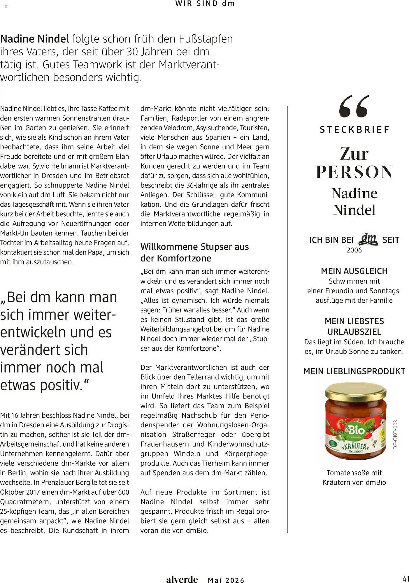 Dm drogerie Magazin (2026-05-01 - 2026-05-31)