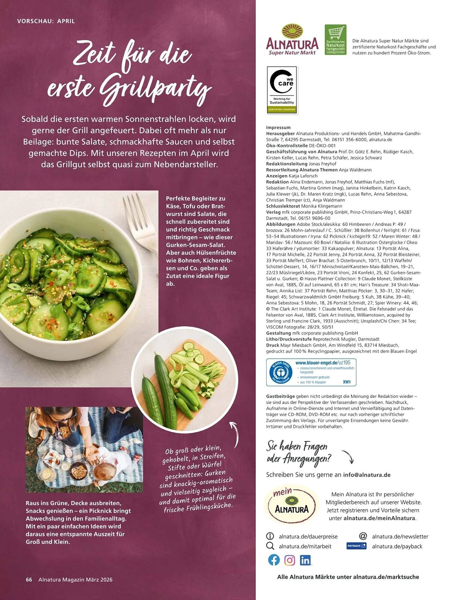 Alnatura Magazin (2026-03-04 - 2026-04-01)