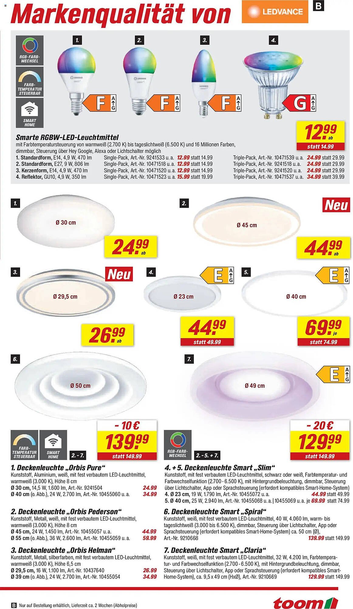 Toom Baumarkt Prospekt