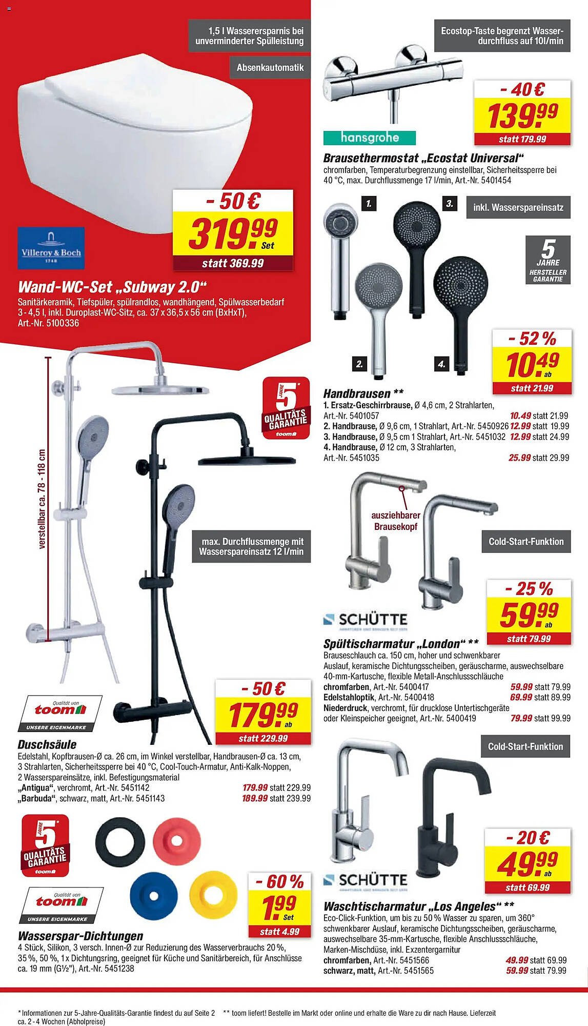 Toom Baumarkt Prospekt