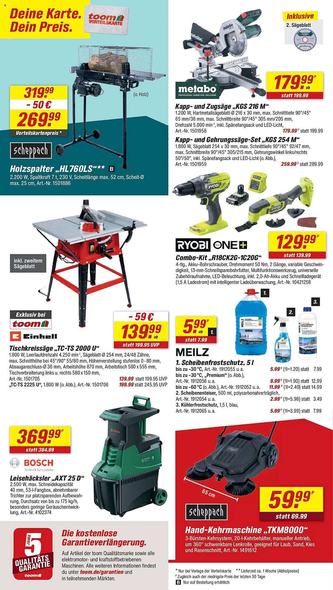 Toom Baumarkt Prospekt