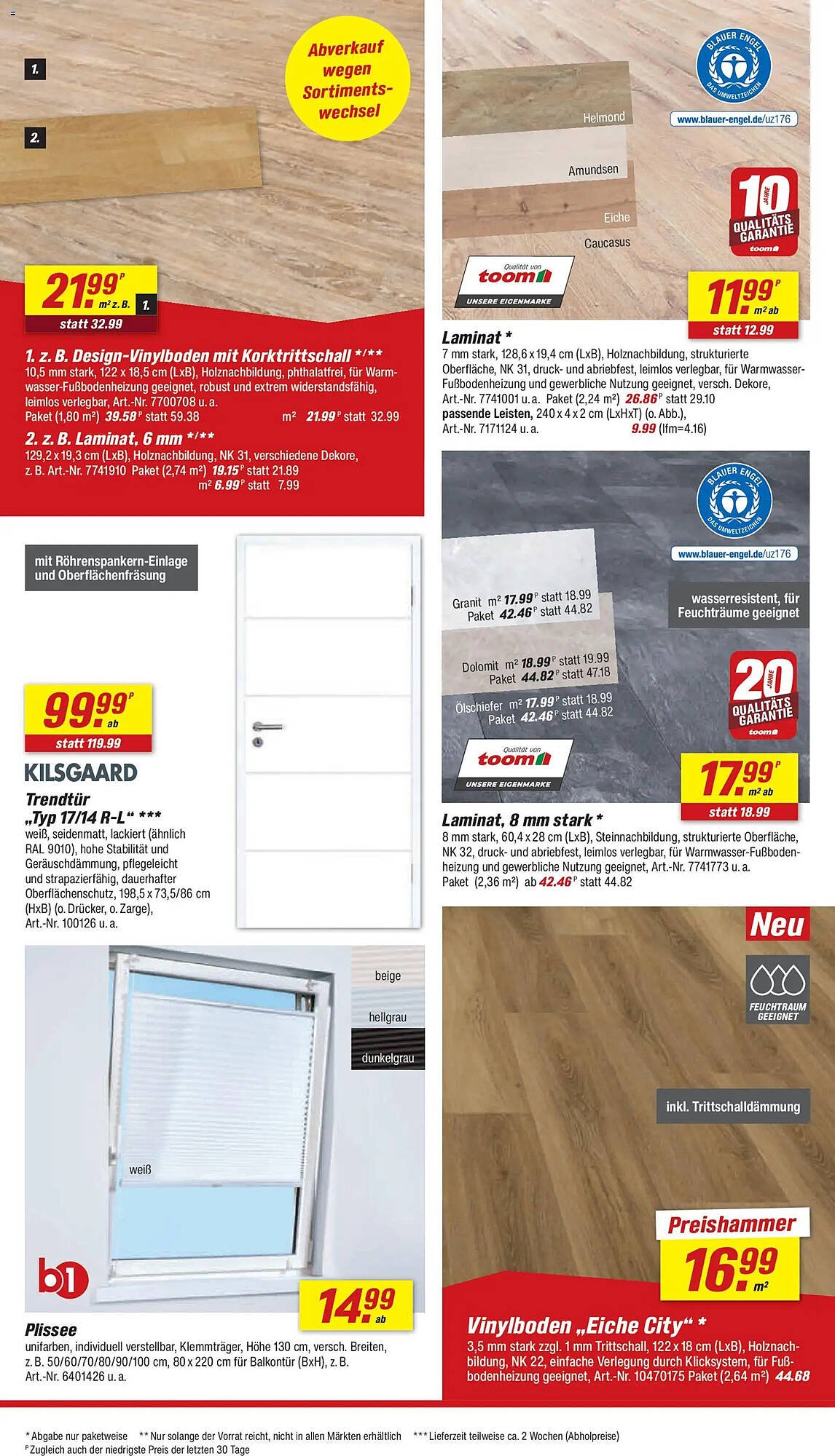 Toom Baumarkt Prospekt