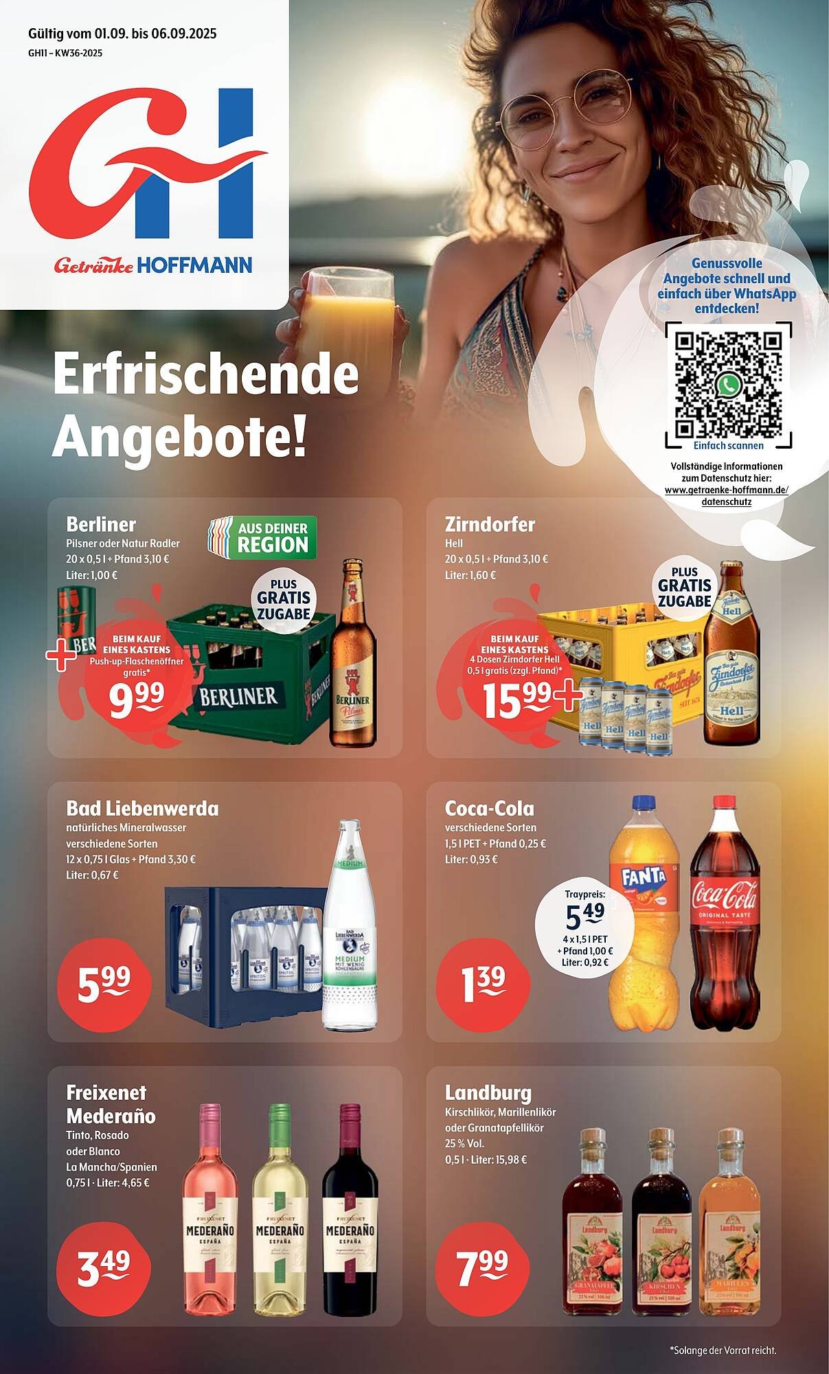 Trink und Spare Prospekt (2025-09-01 - 2025-09-06) | 1