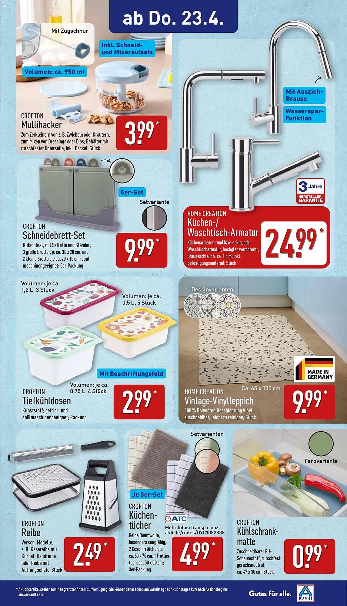 Aldi Nord Prospekt (2026-04-20 - 2026-04-25)