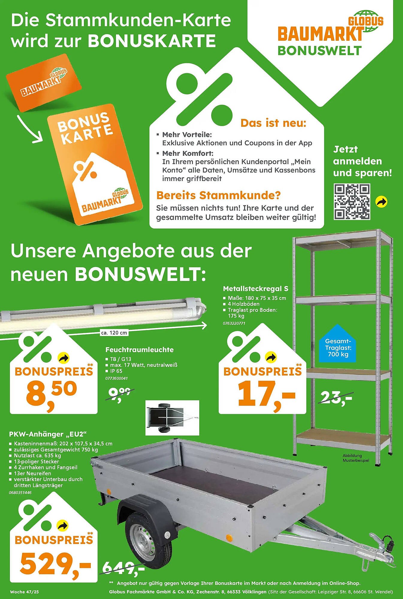 Globus Baumarkt Prospekt (2025-11-16 - 2025-11-22)