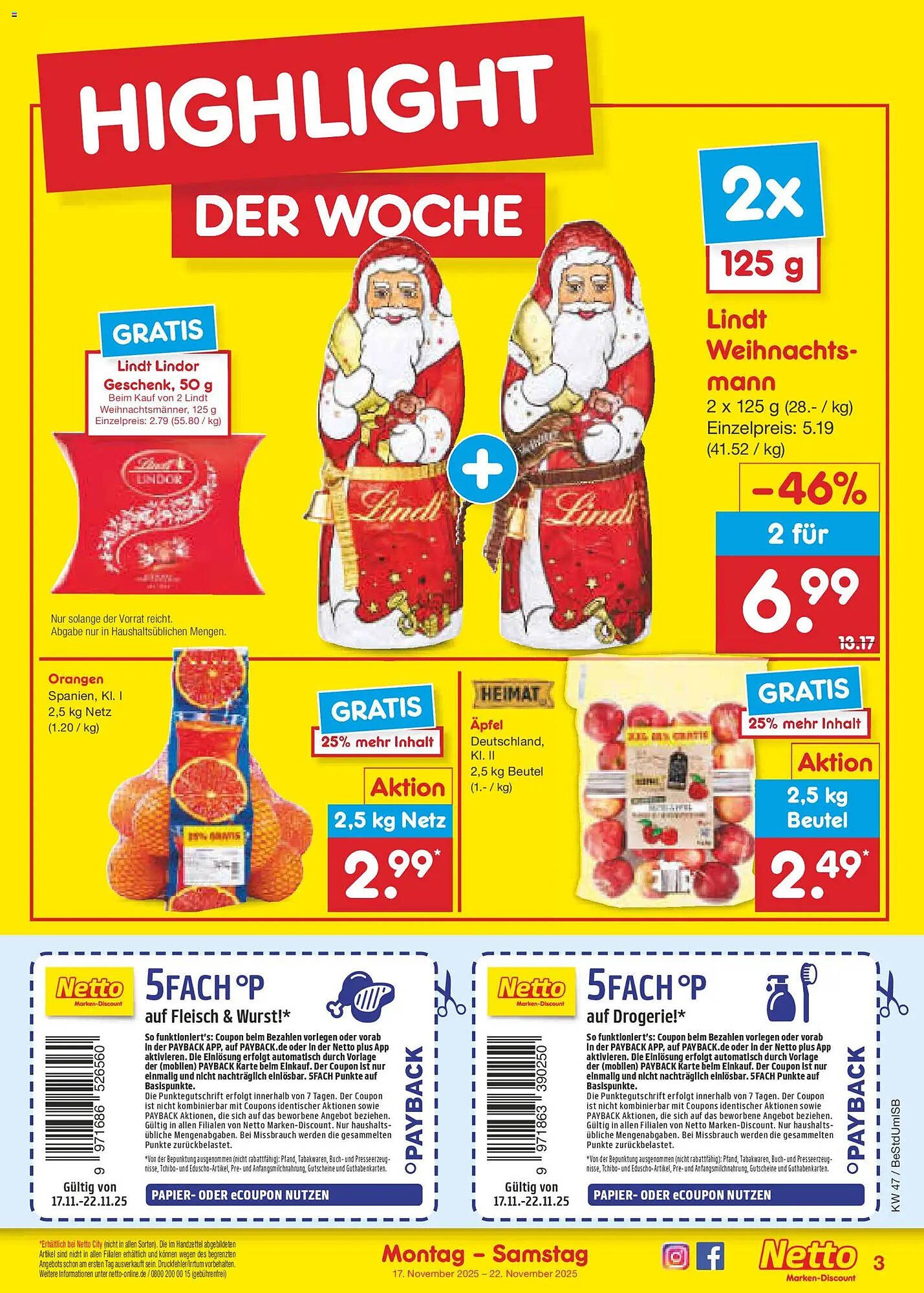 Netto Marken-Discount Prospekt (2025-11-17 - 2025-11-22)