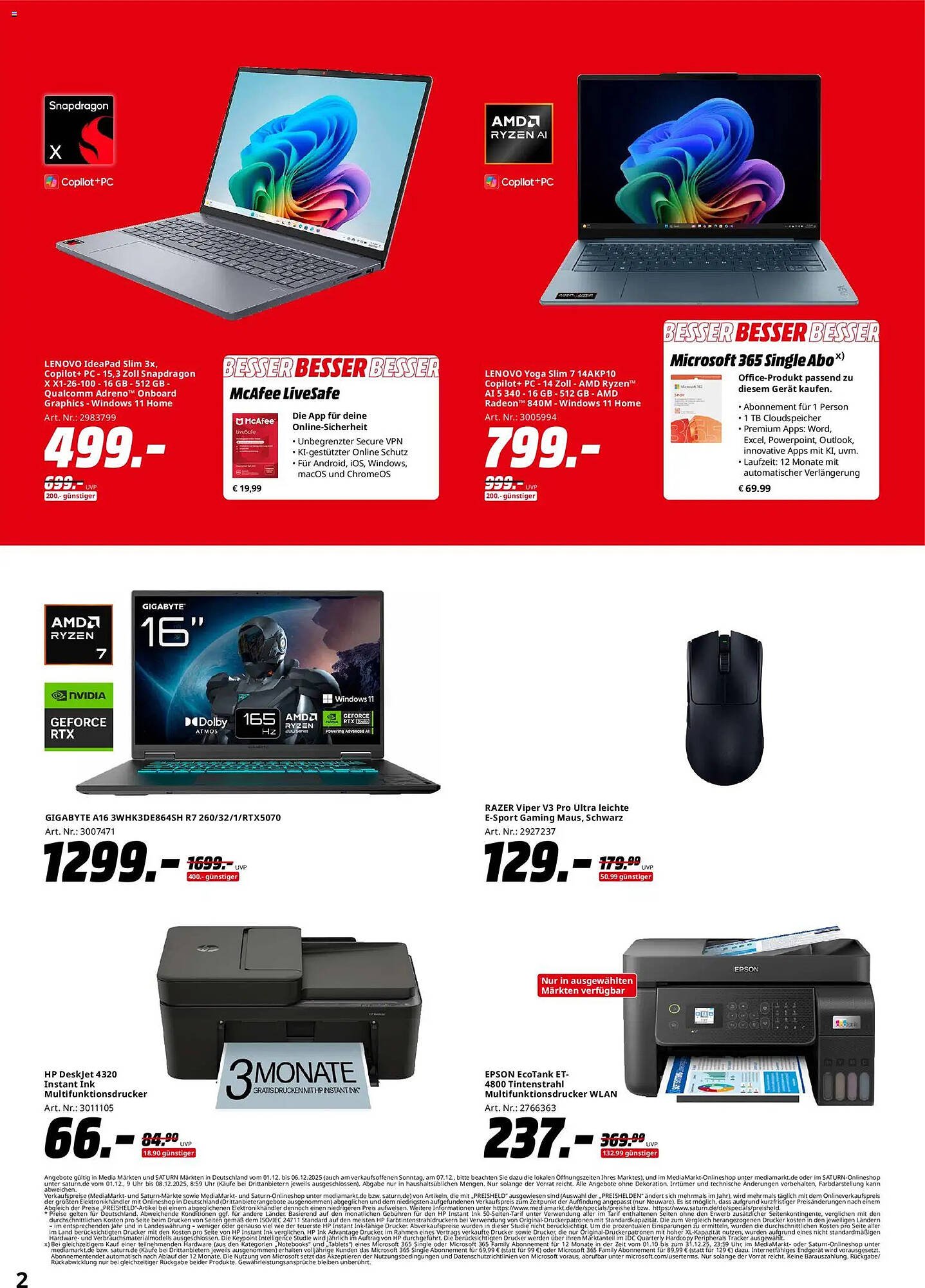 Saturn Prospekt (2025-12-01 - 2025-12-08)