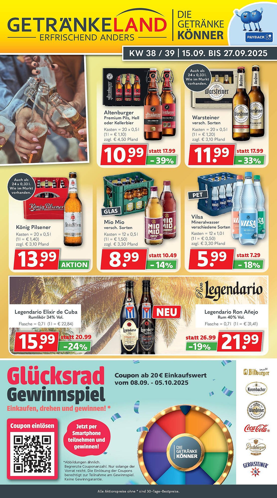 Getränkeland Prospekt (2025-09-14 - 2025-09-27) | 1