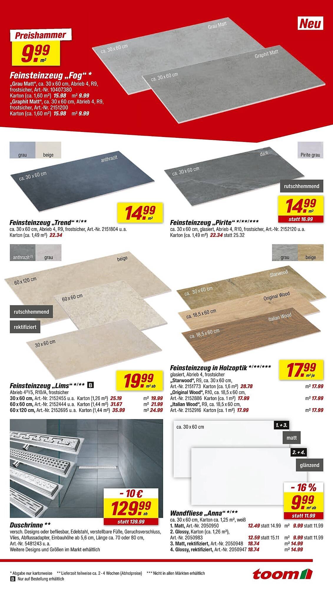 Toom Baumarkt Prospekt (2026-01-03 - 2026-01-09)