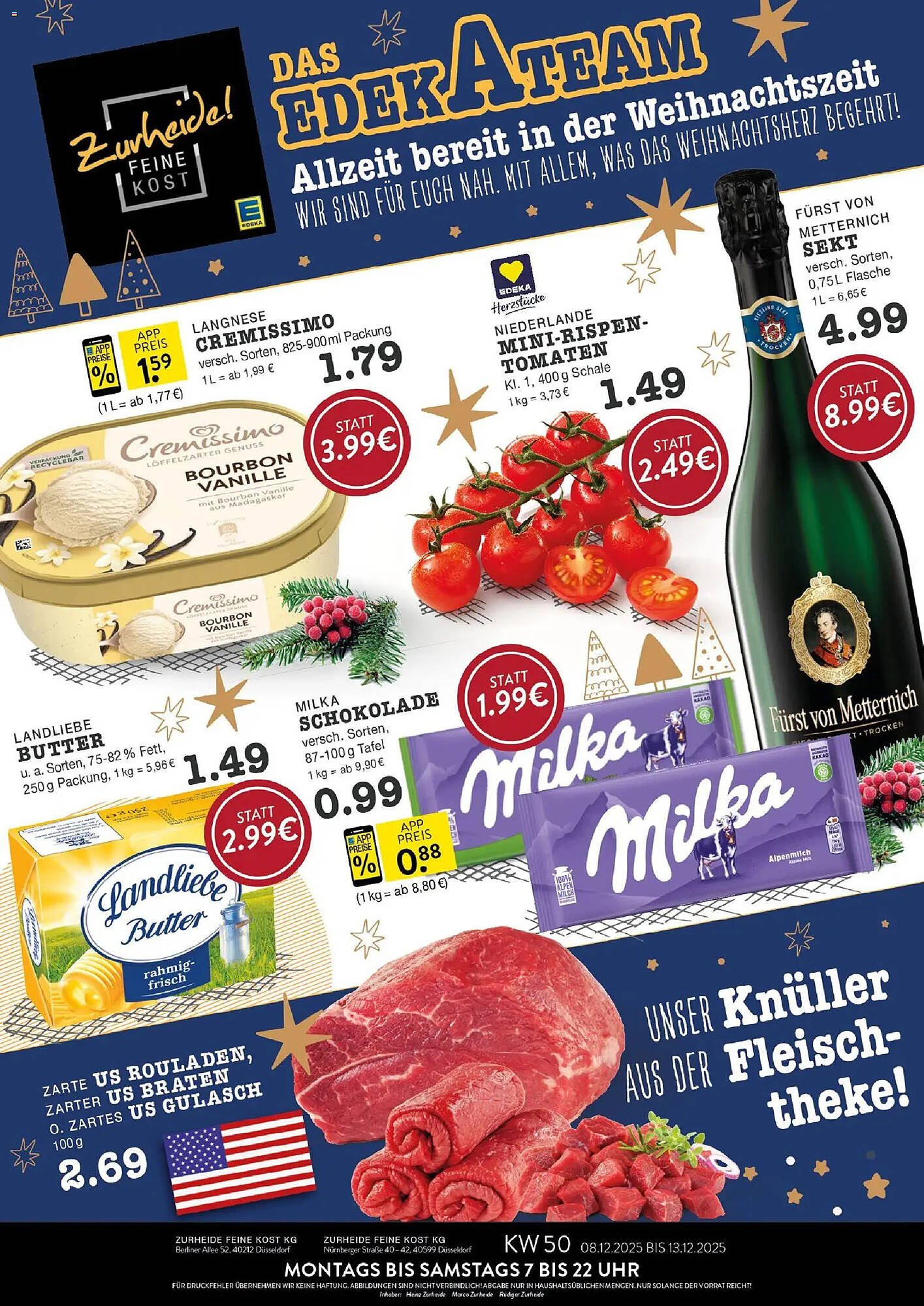 Edeka Zurheide Prospekt (2025-12-08 - 2025-12-13)