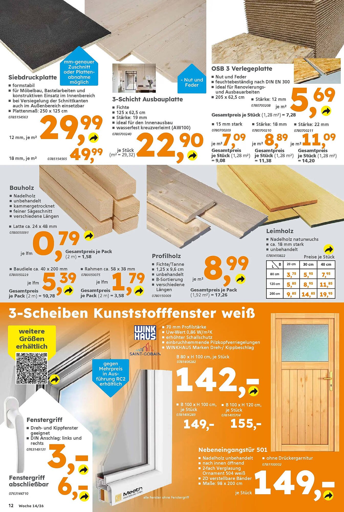 Globus Baumarkt Prospekt (2026-03-29 - 2026-04-04)
