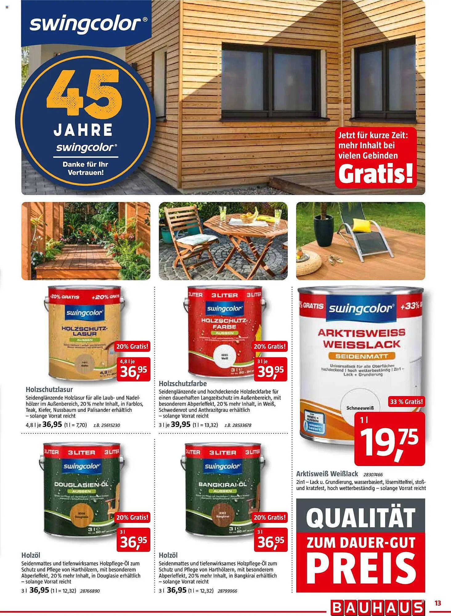 Bauhaus Prospekt (2026-03-28 - 2026-04-11)