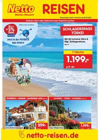 Netto Reisen Prospekt (2026-03-26 - 2026-04-30)