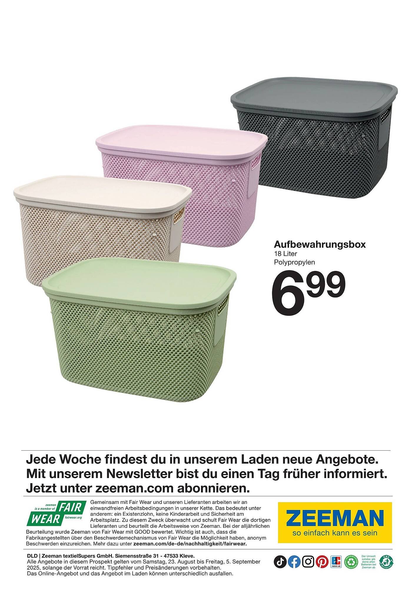Zeeman Prospekt (2025-08-23 - 2025-09-06) | 33