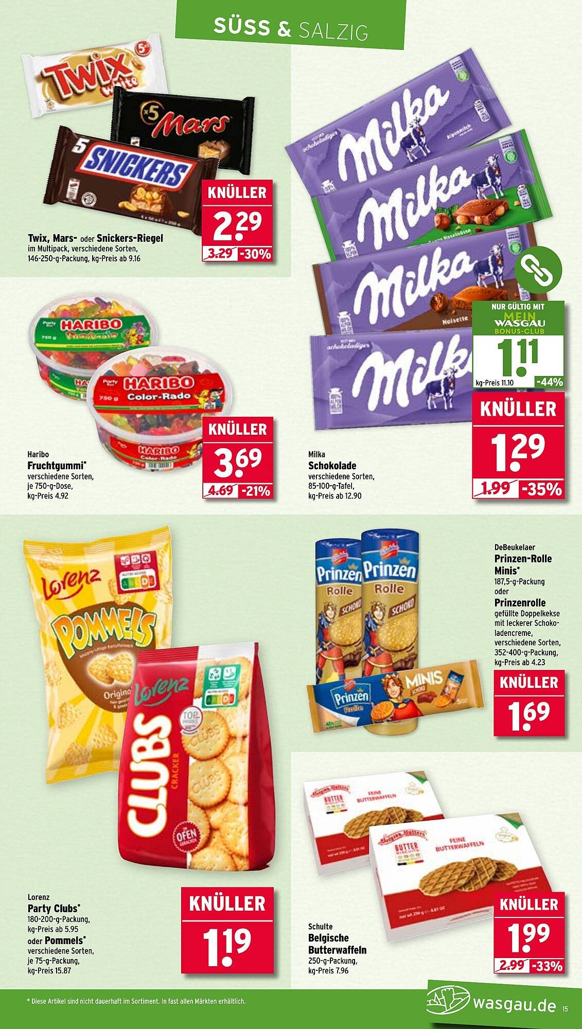 Wasgau Prospekt (2025-07-21 - 2025-07-26) | 15
