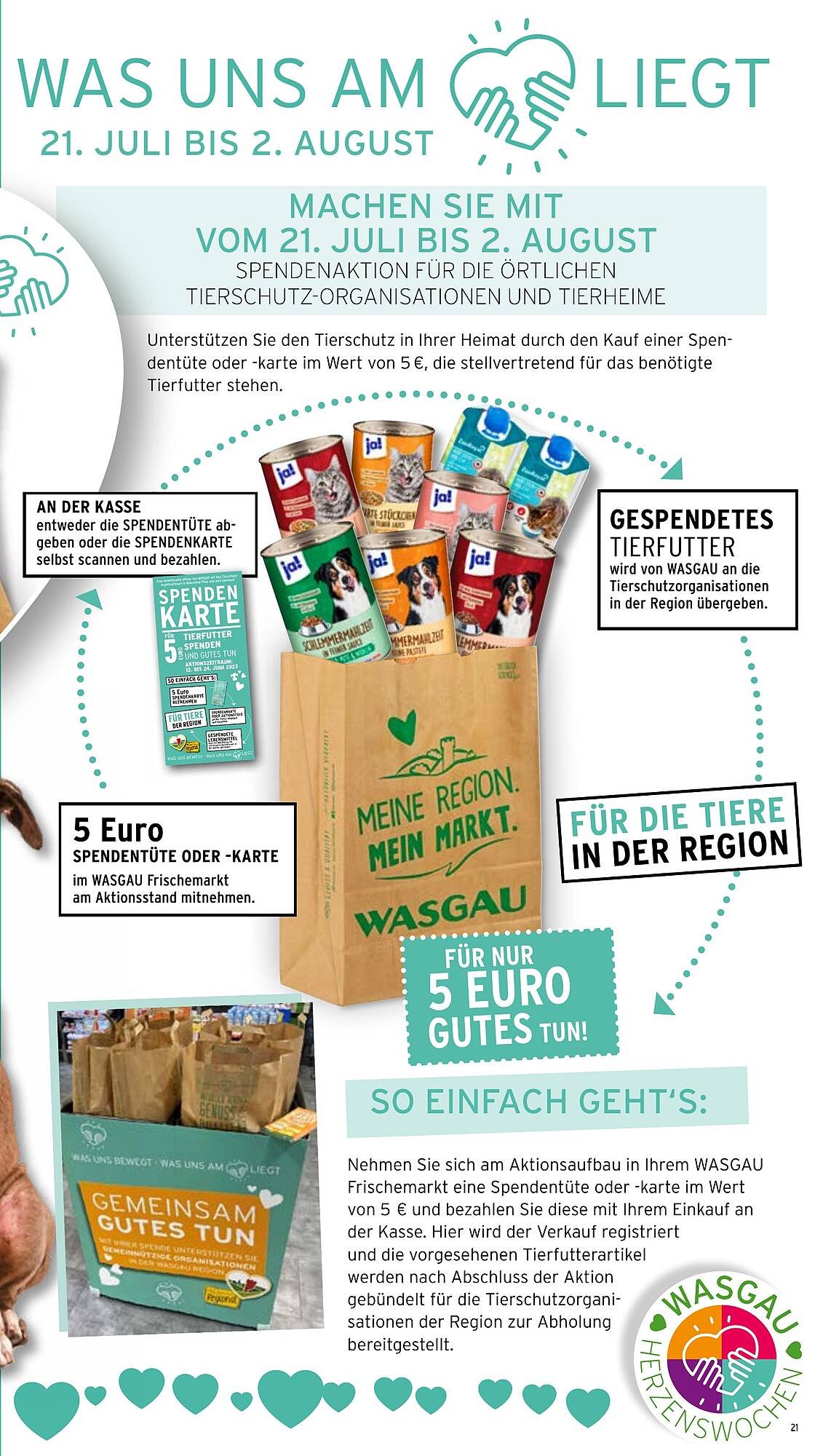 Wasgau Prospekt (2025-07-21 - 2025-07-26) | 21