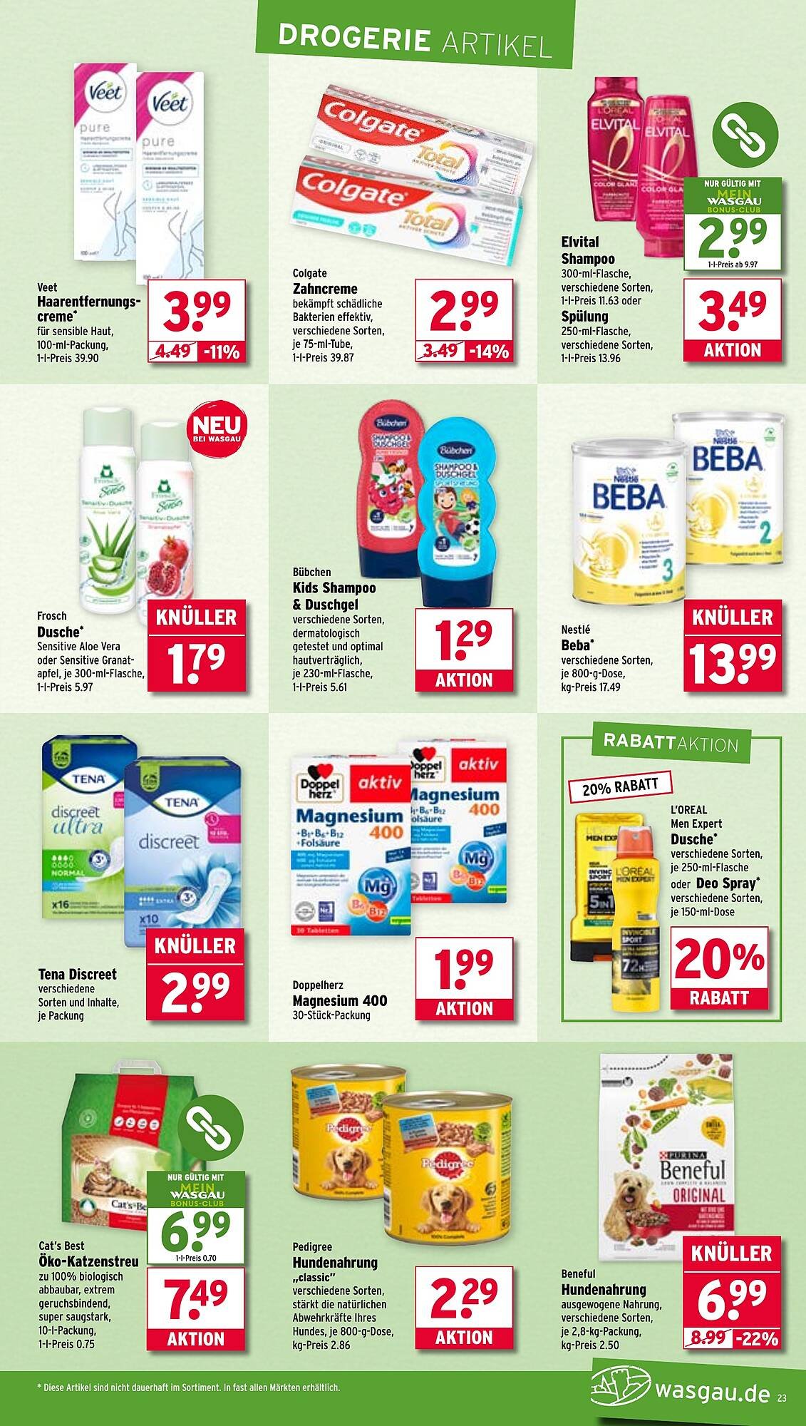 Wasgau Prospekt (2025-07-21 - 2025-07-26) | 23