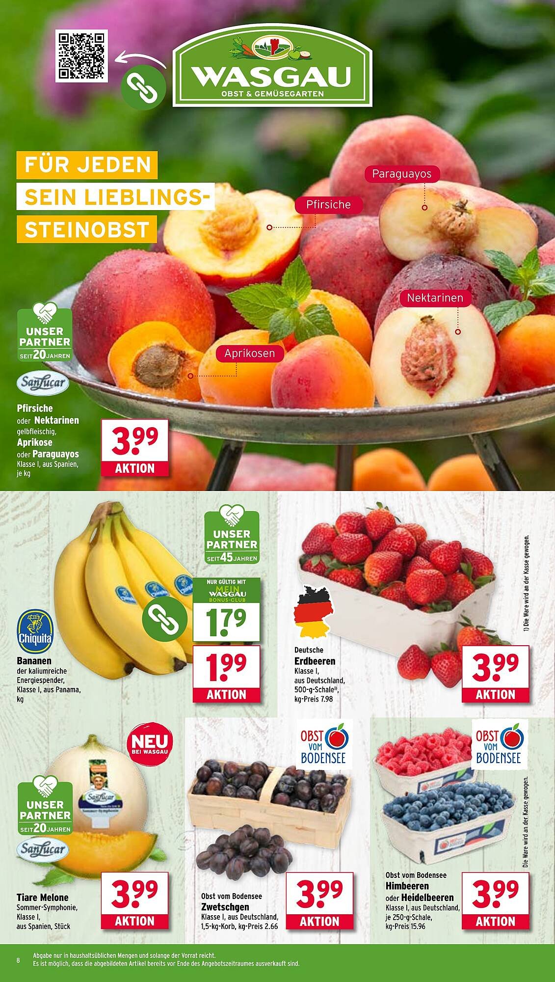 Wasgau Prospekt (2025-07-21 - 2025-07-26) | 8