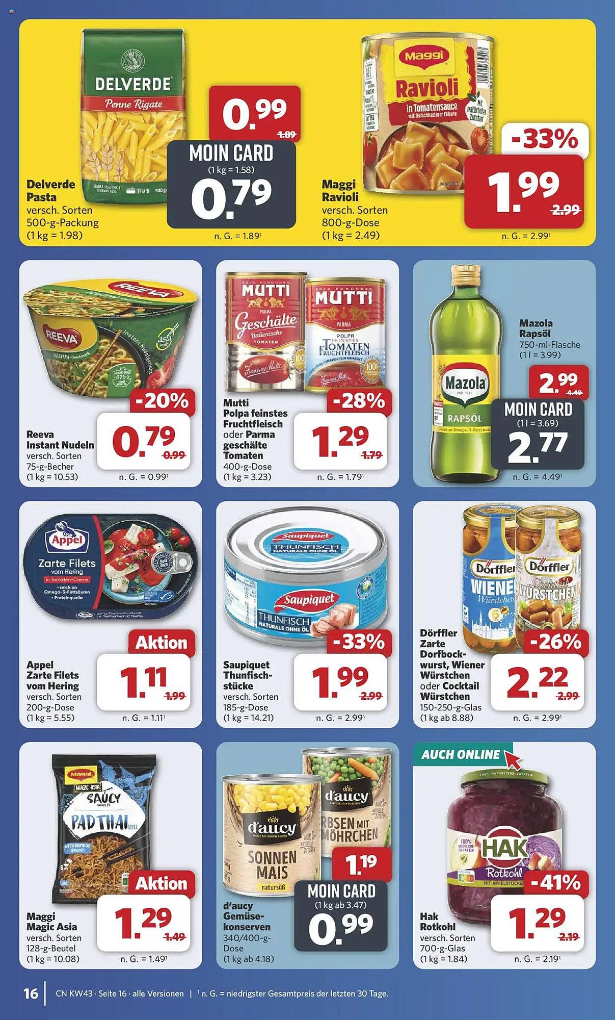 Combi Prospekt (2025-10-20 - 2025-10-25) | 21