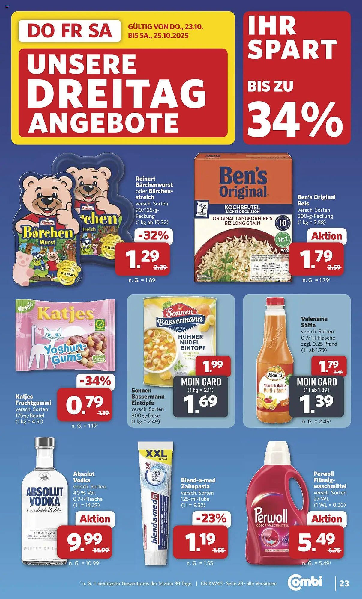 Combi Prospekt (2025-10-20 - 2025-10-25) | 29