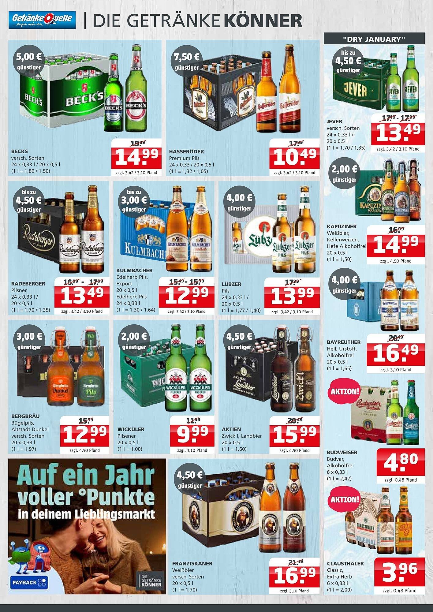 Getränke Quelle Prospekt (2026-01-19 - 2026-01-31)