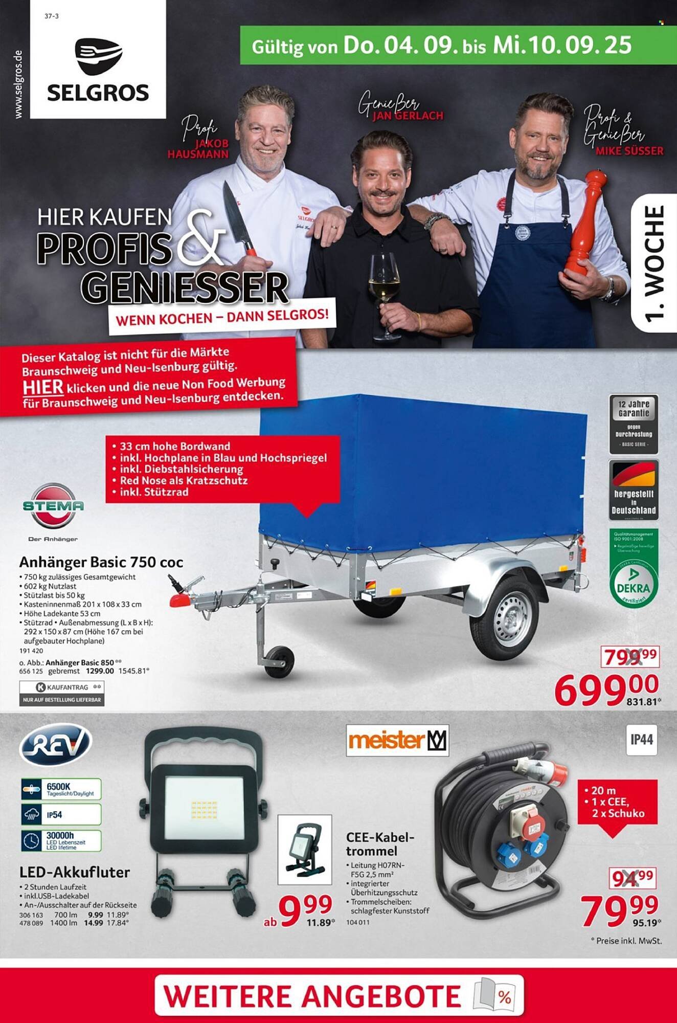 Selgros Prospekt (2025-09-04 - 2025-09-10) | 1