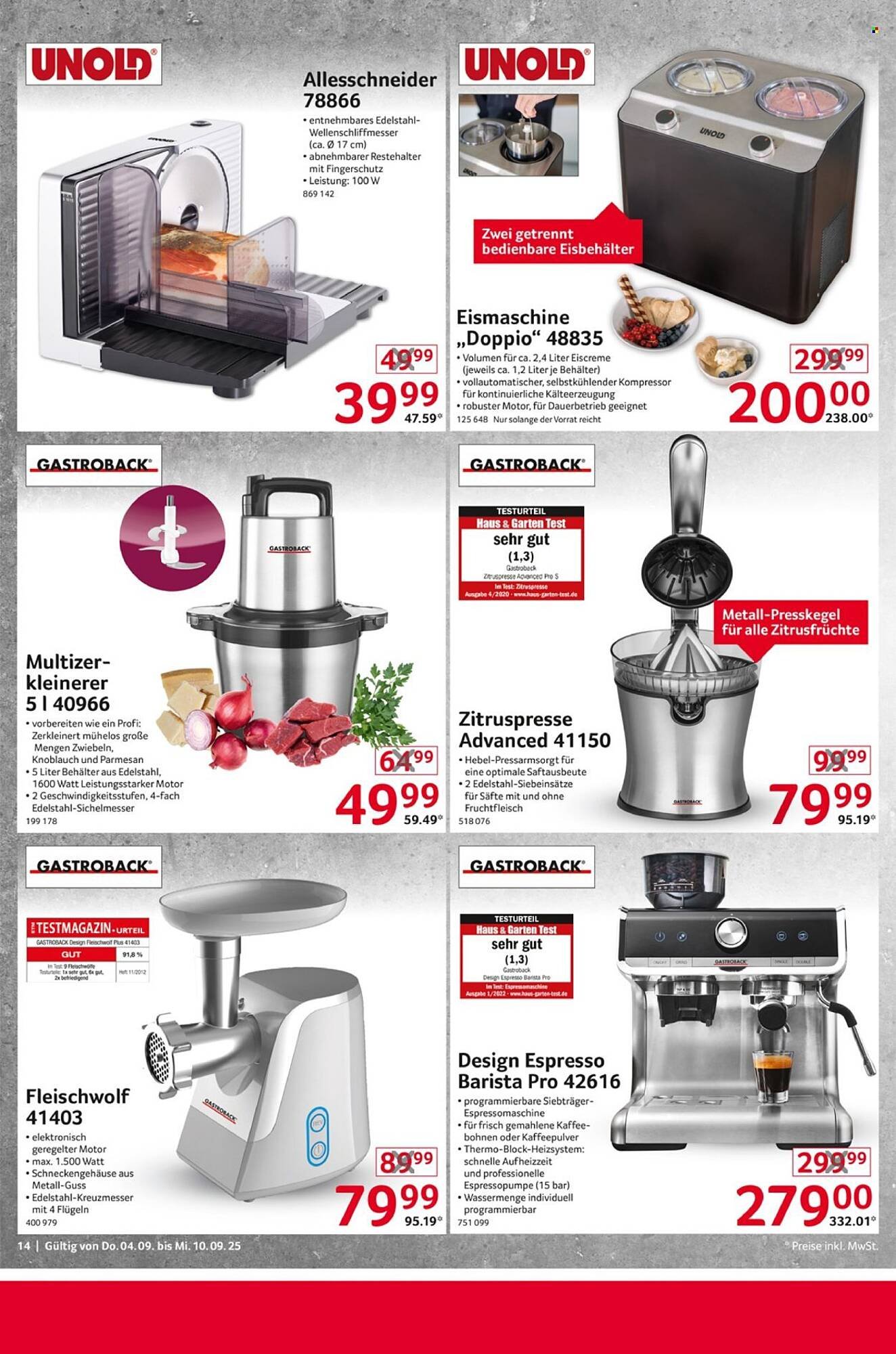 Selgros Prospekt (2025-09-04 - 2025-09-10) | 14